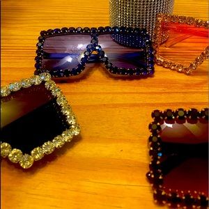 Rhinestones girl sunglasses